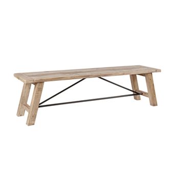 INK+IVY Sonoma Rustic Dining Bench