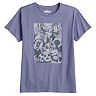 Disney's Mickey & Minnie Mouse Women's Friends Box Graphic Tee