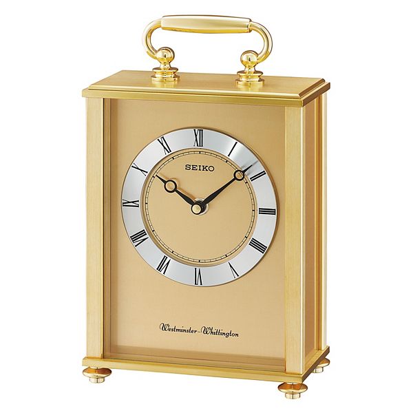 Seiko Tama Dual Chimes Parlor Mantel Clock Table Decor