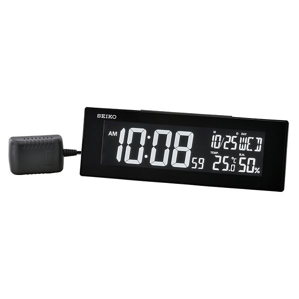 Seiko 70Color Changing Alarm Clock Table Decor
