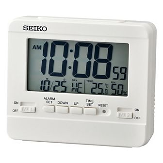 Seiko Everything Alarm Clock Table Decor