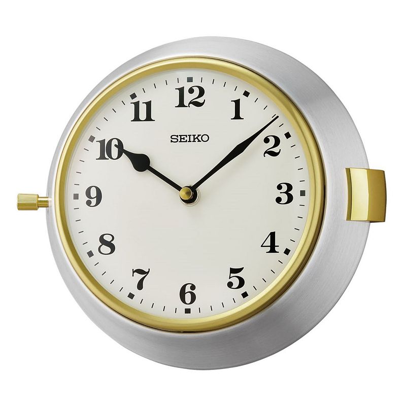 Seiko Nao Wall Clock, White, 8