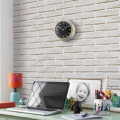 Seiko Nao Black Wall Clock