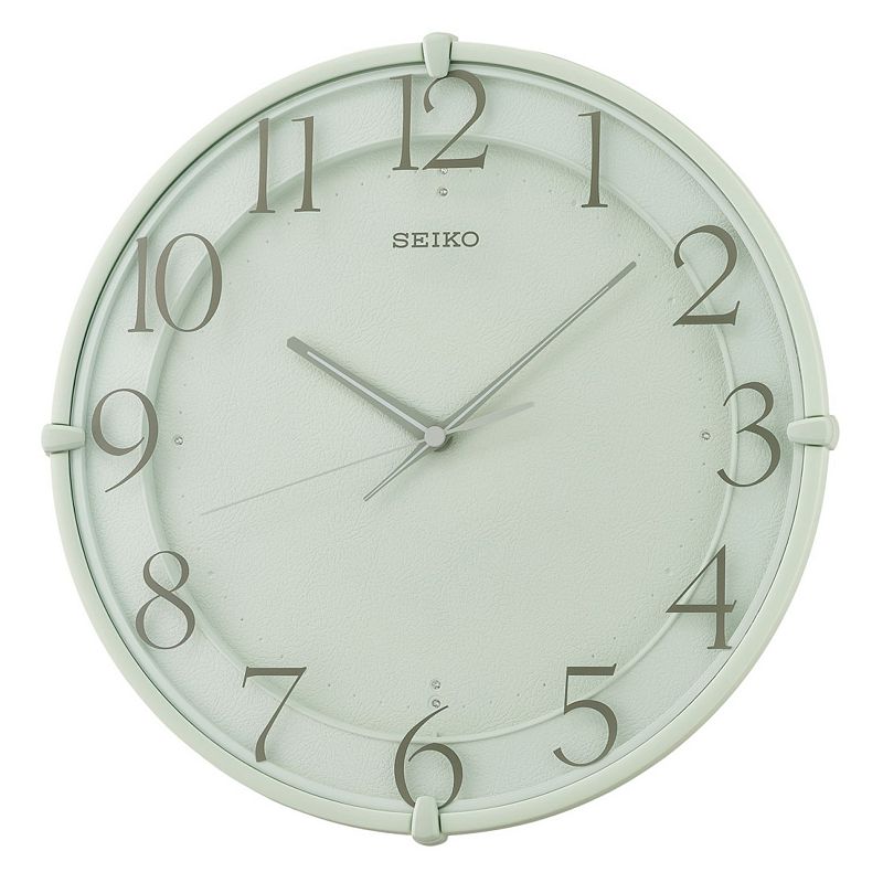 Seiko Kai Wall Clock, Green, 12