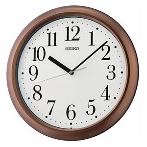 Seiko Oak Octagon Wall Clock - QXA102BC