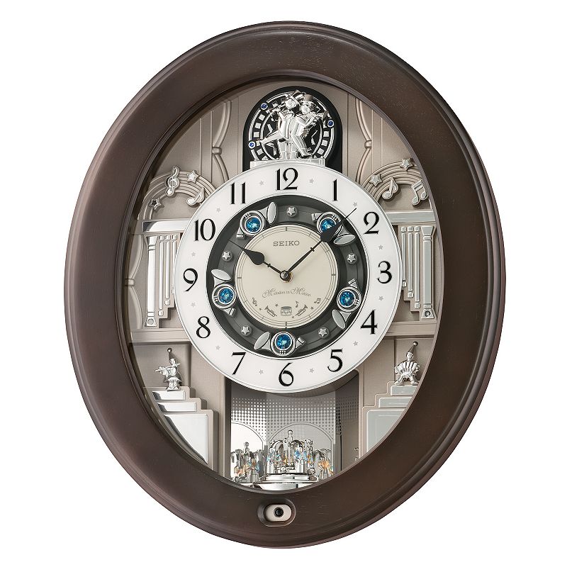 UPC 020963855844 product image for Seiko Parade Melodies in Motion Wall Clock, Multicolor | upcitemdb.com