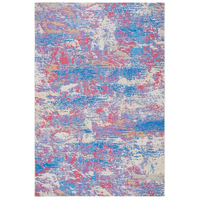 Safavieh Summer Jane Indoor Outdoor Rug, Blue, 8X10.5 Ft