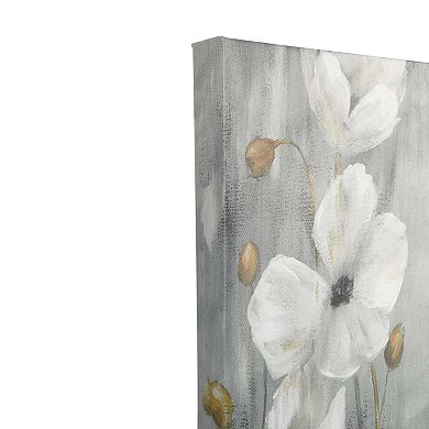 Prinz White Peonies Canvas Wall Art 2-piece Set