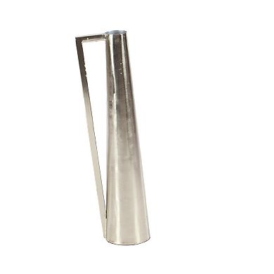 Stella & Eve Silver Finish Decorative Vase Floor Decor 2-piece Set
