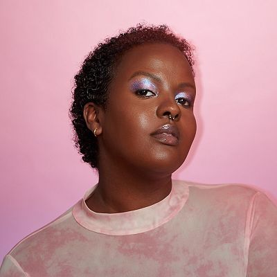 試してみた】Rose Quartz eyeshadow palette Huda Beautyの