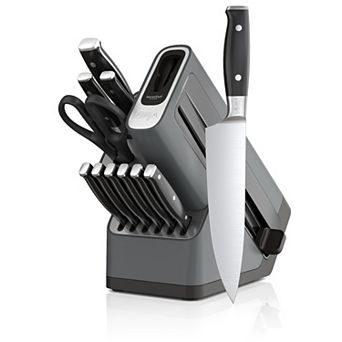 Ninja Foodi NeverDull Premium 12 pc Knife Block Set with Built-in Sharpener System