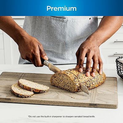 Ninja Foodi NeverDull Premium 14-pc. Knife Block Set with Built-in