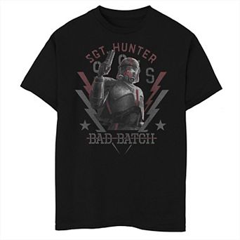 Boys 8-20 Star Wars The Bad Batch Sgt. Hunter Portrait Tee