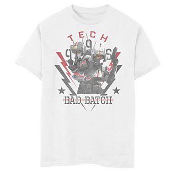 Boys 8-20 Star Wars The Bad Batch Tech Group Portrait Tee