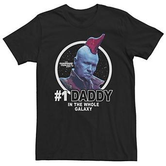 Big & Tall Marvel Guardians Vol. 2 Yondu Father's Day #1 Daddy Tee