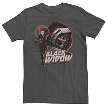 Big & Tall Marvel Black Widow The Covert Avenger Tee