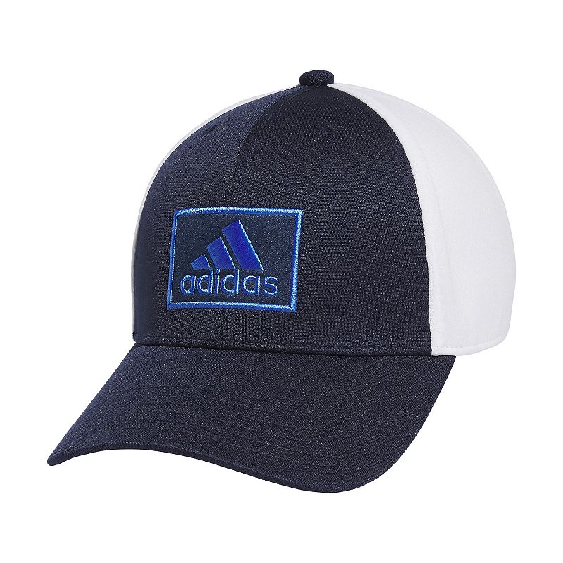 Mens adidas Golf 2 Stretch Fit Cap, Size: Small/Medium, Blue