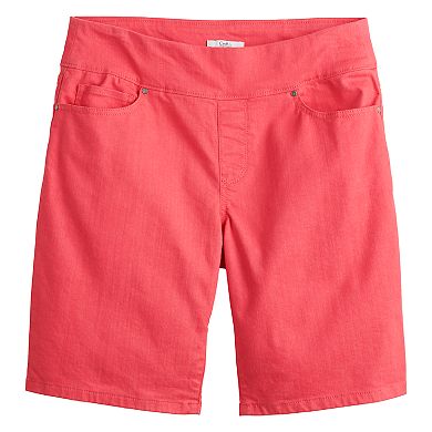 Women's Croft & Barrow® Pull-On Jean Shorts