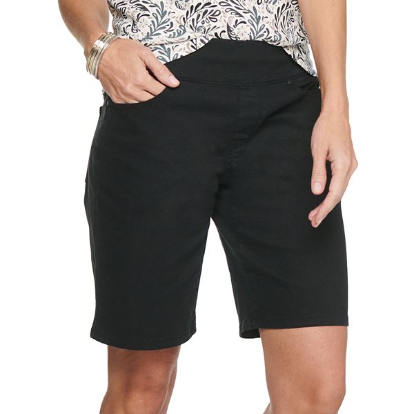 Women's Croft & Barrow® Comfortable Pull-On Jean Shorts
