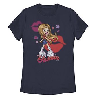 Juniors' Bratz Yazmin Animated Portrait Graphic Tee