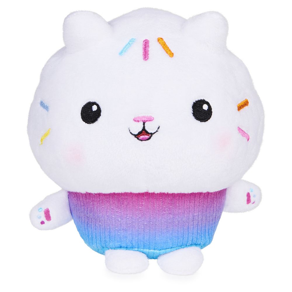 Spin Master DreamWorks Gabbys Dollhouse 7-inch Cakey Cat Purr-ific Plush Toy