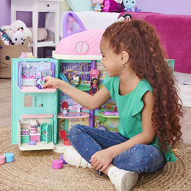 Spin Master DreamWorks Gabby's Dollhouse Primp and Pamper Bathroom with ...