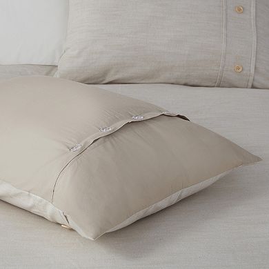 Clean Spaces Blakely Oversized Duvet Cover Set with Shams