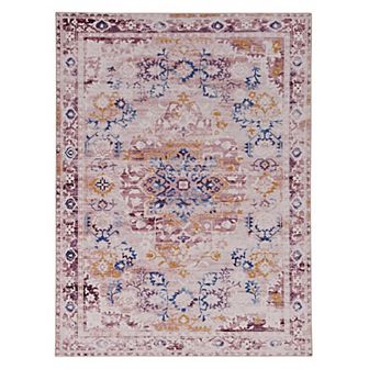 Linon Micah Machine Washable Rug