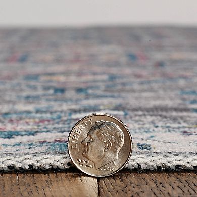 Linon Larson Machine Washable Rug