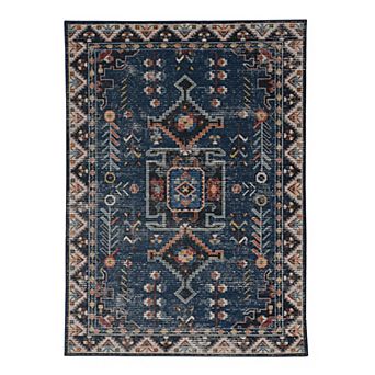 Linon Larson Machine Washable Rug