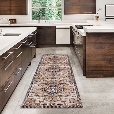 Linon Julian Machine Washable Rug