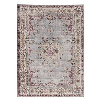 Linon Lennox Machine Washable Rug