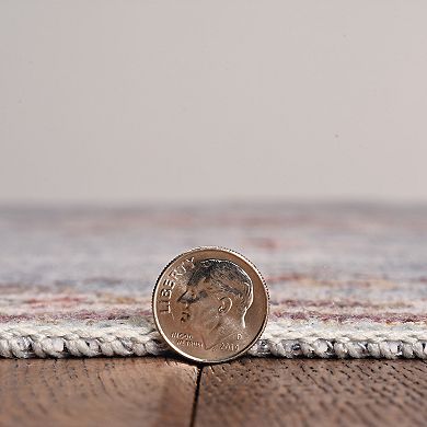 Linon Lennox Machine Washable Rug