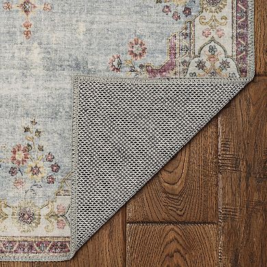 Linon Lennox Machine Washable Rug