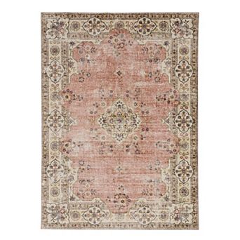 Linon Blanton Machine Washable Rug