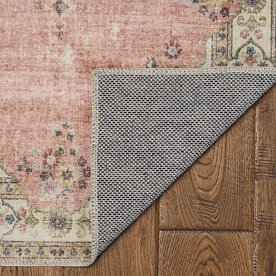 Linon Blanton Machine Washable Rug