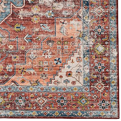 Linon Carter Machine Washable Rug