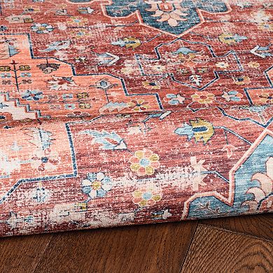 Linon Carter Machine Washable Rug