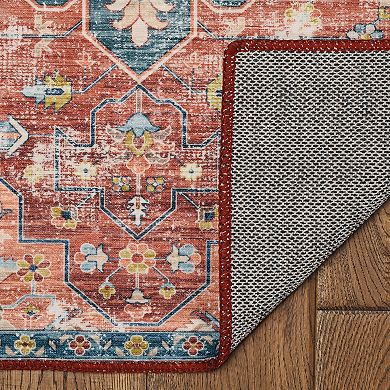Linon Carter Machine Washable Rug