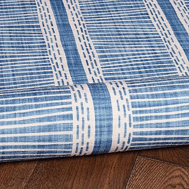 Linon Wallen Machine Washable Rug