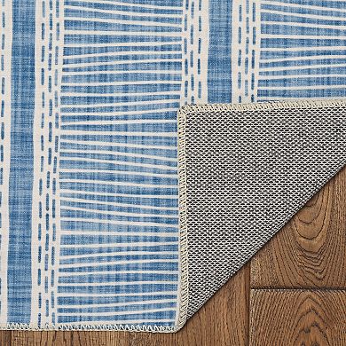 Linon Wallen Washable Rug