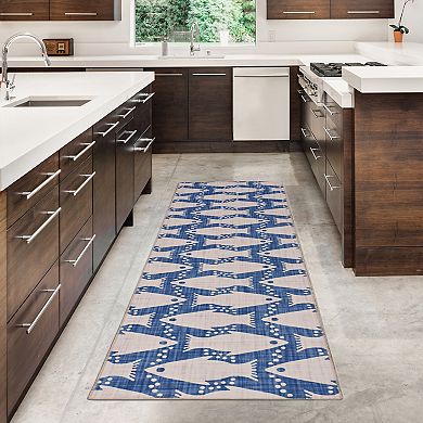 Linon Seabourne Machine Washable Rug