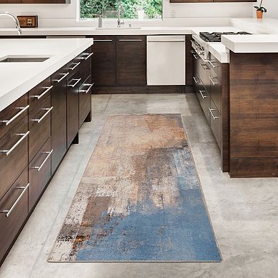 Linon Kyler Machine Washable Rug