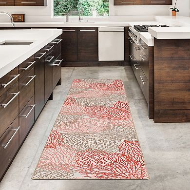 Linon Haylee Machine Washable Rug.