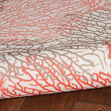 Linon Haylee Machine Washable Rug.