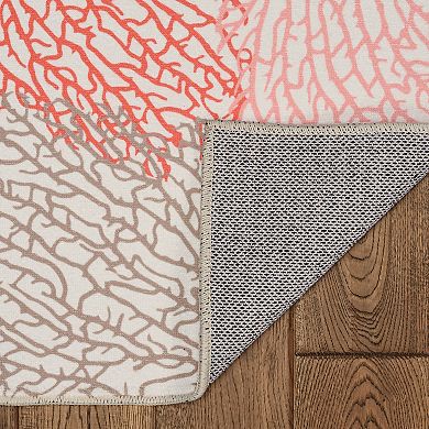 Linon Haylee Machine Washable Rug.