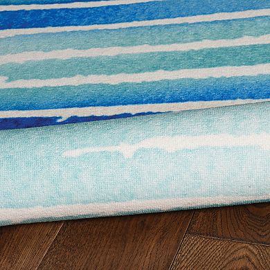 Linon Janna Machine Washable Rug