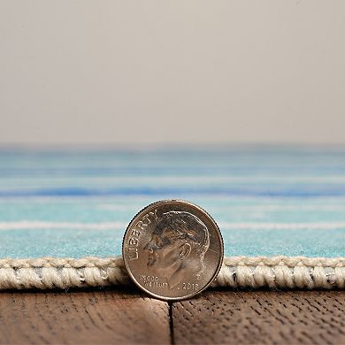 Linon Janna Machine Washable Rug