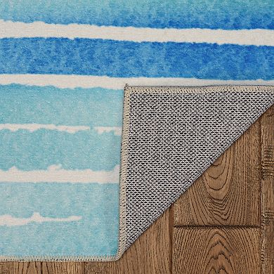 Linon Janna Machine Washable Rug