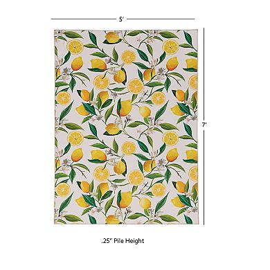 Linon Sumner Machine Washable Rug